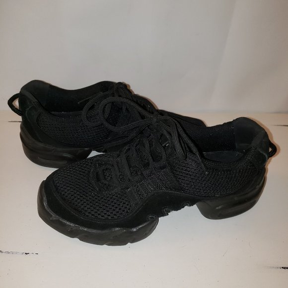 Bloch Shoes Price Firm Block Black Laced Dance Sneakers